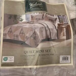 Woolrich Neutral Tones Quilt Mini Set